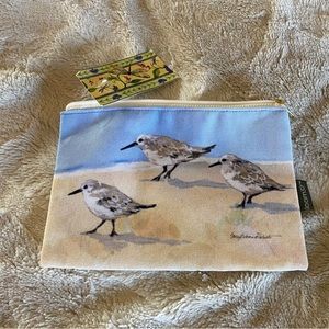 Sand Piper Makeup Pouch